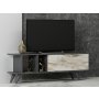 HANAH HOME TV polica Liberty Anthracite Marble - slika 2