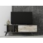 HANAH HOME TV polica Liberty Anthracite Marble - slika 1
