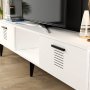 HANAH HOME TV polica Asimo White - slika 2