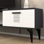 HANAH HOME TV polica Asimo Anthracite White - slika 3