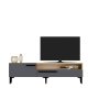 HANAH HOME TV polica Zera Anthracite - slika 2