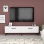 HANAH HOME TV polica Inel White - slika 1