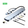 E-GREEN USB 3.0/3.1 tip C - HUB Superbrzi 5-port USB 3.0 + 2x Tip C - slika 1