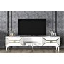 HANAH HOME TV polica Yumedi White Gold - slika 1