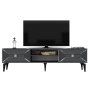 HANAH HOME TV polica Yumedi Anthracite Silver - slika 2