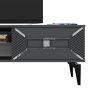 HANAH HOME TV polica Yumedi Anthracite Silver - slika 3