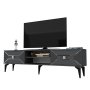 HANAH HOME TV polica Yumedi Anthracite Silver - slika 4