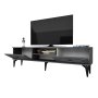 HANAH HOME TV polica Yumedi Anthracite Silver - slika 5