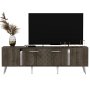 HANAH HOME TV polica Detas Walnut Silver - slika 4