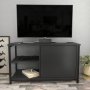 HANAH HOME TV polica Muskegon Black Anthracite - slika 2