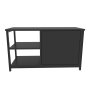 HANAH HOME TV polica Muskegon Black Anthracite - slika 5