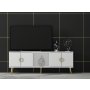 HANAH HOME TV polica Cey White - slika 1