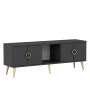 HANAH HOME TV polica Cey Anthracite - slika 3