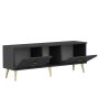HANAH HOME TV polica Cey Anthracite - slika 4