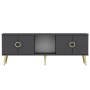 HANAH HOME TV polica Cey Anthracite - slika 5