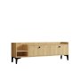 HANAH HOME TV polica Heflin Sapphire Oak - slika 4