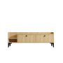 HANAH HOME TV polica Heflin Sapphire Oak - slika 5