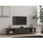 HANAH HOME TV polica Eray Walnut Anthracite - slika 2