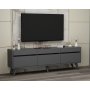 HANAH HOME TV polica River Anthracite - slika 3