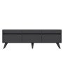 HANAH HOME TV polica River Anthracite - slika 4