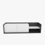 HANAH HOME TV polica Krog Anthracite White - slika 4
