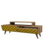 HANAH HOME TV polica City Walnut Yellow - slika 4