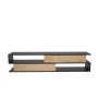 HANAH HOME TV polica Cortez Anthracite Oak - slika 4