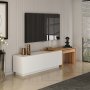 HANAH HOME TV polica Oslo White Atlantic Pine - slika 2