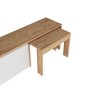 HANAH HOME TV polica Oslo White Atlantic Pine - slika 5