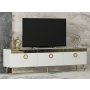 HANAH HOME TV polica Safar White - slika 2