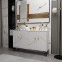 HANAH HOME TV polica Cria White - slika 3