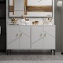 HANAH HOME TV polica Cria White - slika 1