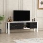 HANAH HOME TV polica Rose Marble - slika 2
