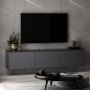 HANAH HOME TV polica Neon Anthracite - slika 1