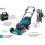 MAKITA Akumulatorska kosilica (LM004JB101) - slika 4
