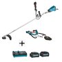 MAKITA Akumulatorski trimer XGT 40V UR016GZ + starter set XGT (2 x 4Ah BL4040 + brzi punjač DC40RA) 191L77-9 - slika 1
