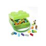LEGO Kutija za užinu sa ručkom - Prozirno zelena - slika 1