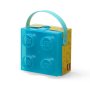 LEGO Kutija za užinu sa ručkom - Prozirno svetlo plava - slika 3