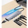 MANHATTAN USB-C PD 6-in-1 4K Multiport Hub - slika 1
