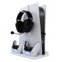 WHITE SHARK PS5 Kimura 2 Hladnjak i dock za punjenje dva PS5 kontrolera - slika 1