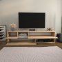 HANAH HOME TV polica Morton Oak - slika 4