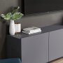 HANAH HOME TV polica White Anthracite - slika 5