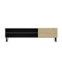 HANAH HOME TV polica Blake Anthracite Oak - slika 3