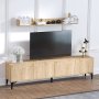 HANAH HOME TV polica Primo Sapphire Oak - slika 3