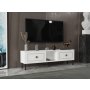 HANAH HOME TV polica Preet White Gold - slika 2