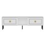 HANAH HOME TV polica Preet White Gold - slika 3
