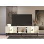 HANAH HOME TV polica Portes White Silver - slika 1