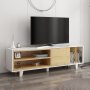 HANAH HOME TV polica Rosmar White Oak - slika 1