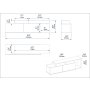 HANAH HOME TV polica Nexera Black Walnut - slika 5