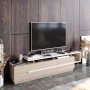 HANAH HOME TV polica Pia Cordoba White - slika 1